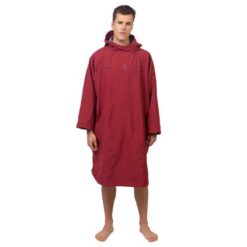 Fourth Element Storm Poncho burgundy ()